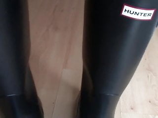 Rubber, Rubber Fetish, Foot Fetish, Hunter