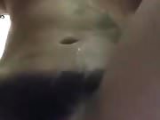wet dildo masturbation in the shower 015