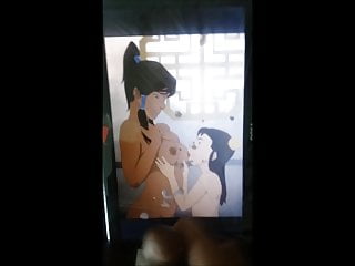 Avatar Korra Ikki Yuri SoP Cum Tribute