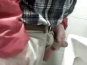 Stroking after pissing