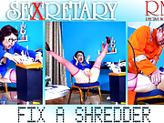 SEXRETARY. Secretary, engineer and shredder. 