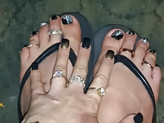 Sexy toes, pedicure