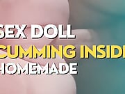 Sex Doll Silicone Pussy Cumming Inside