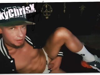 KinkyChrisX - Jockstrap and sneakers