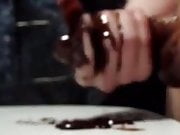 Jerking with chocolate