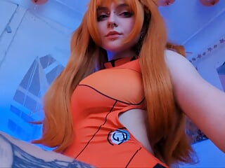 Cutie Anna loves cosplay and anal plug