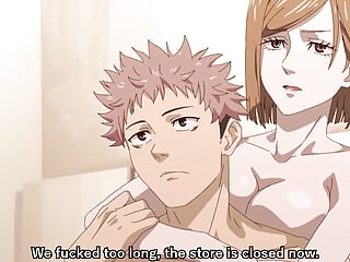 Horny Teens Fucked Too Long, The Store Is Closed Now! Jujutsu Kaisen #2 Parody - UNCENSORED HENTAI