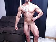 Muscle Hunk Posing Completely Nude - Special