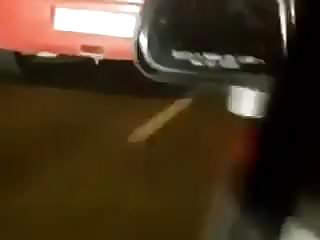 Indian Hot Sex in the backseat of car on highway