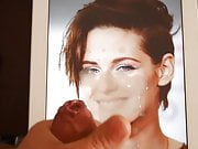 Cum on Kristen Stewart - november 2014