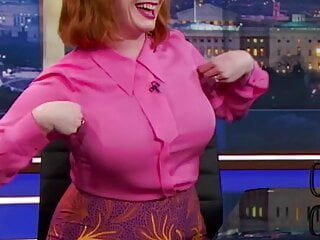 Christina Hendricks bouncing  Tits