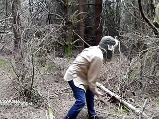 .Fake lumberjack takes a Princess home for deep anal sex.