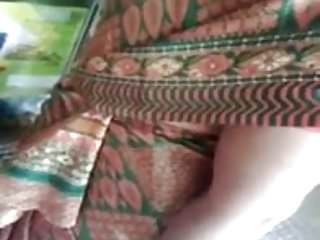 Satin Silk, Saree, Silk, Aunty