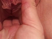 Up close pussy play with ex wife