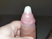 Cumming in a Condom