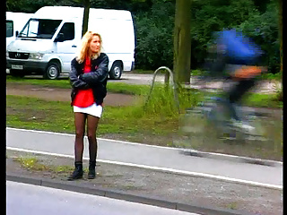 German Street Whore Secretly Filmed In Duisburg 80s Retro...