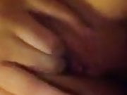 Girl Moans Loud As She Fingers Her Pussy