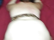Huge white booty doggy bbc