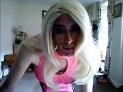 hot pink minidress 2