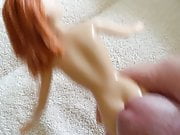 Redhead Barbie Takes Cock