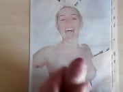 Cum on Miley Cyrus Nude Pic 