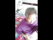 Playing With Asian Granny