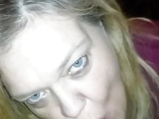 MILF Sucking, Blue Eyes, Eating Cum, Cum Dick