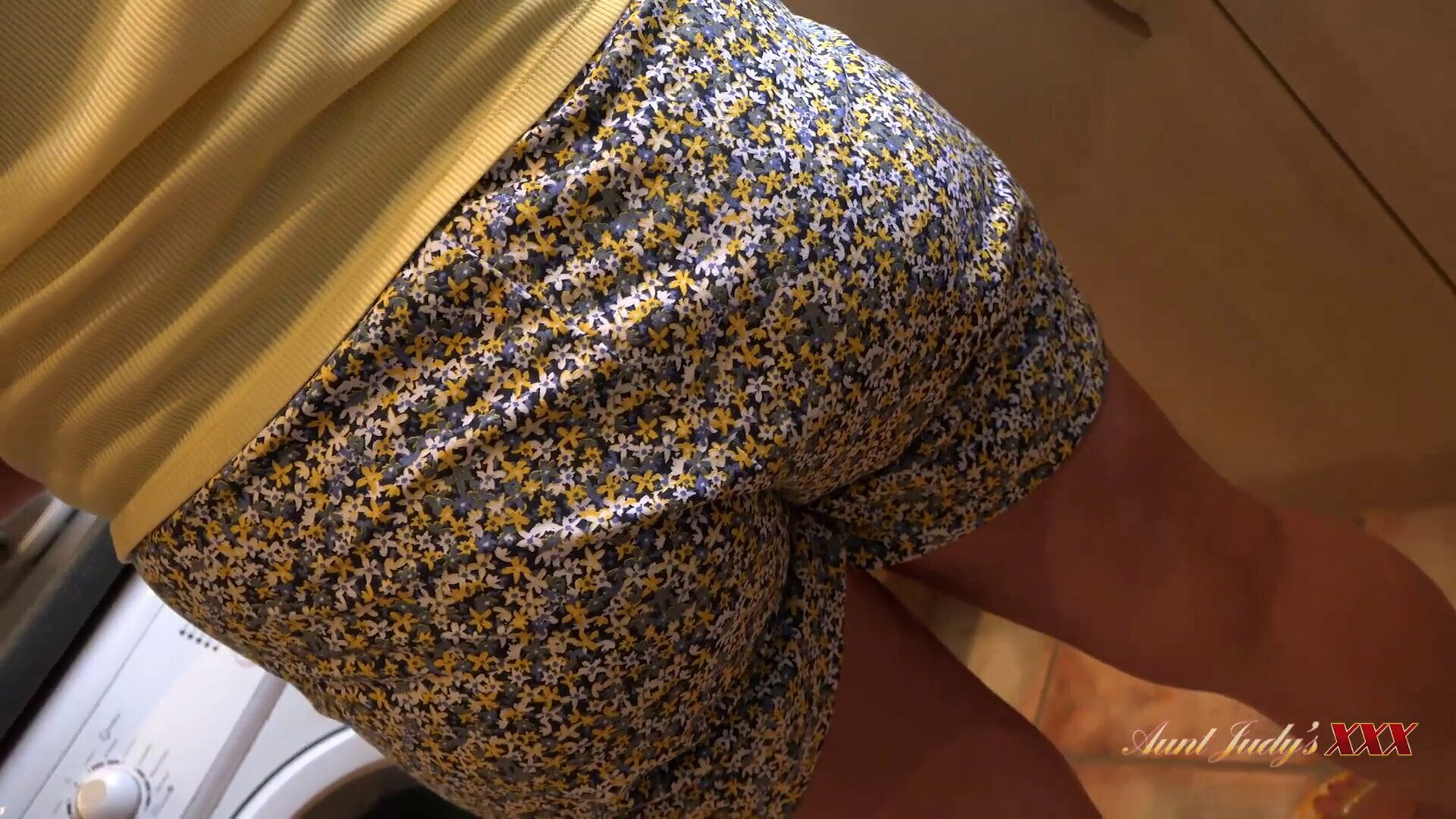 AuntJudysXXX - Fucking your Busty Stepmom Olga in the Kitchen (POV Experience)