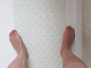 Pissing my nylons 