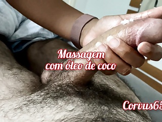MeipsuM, Massage, Hairy Daddy Bear, Coconut Oil