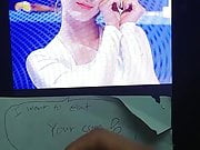 Jihyo (Twice) cumtribute