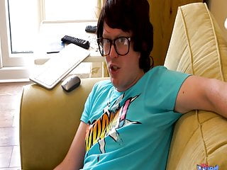 Janes, See Through, Nerd Pervert, Sucking Cock