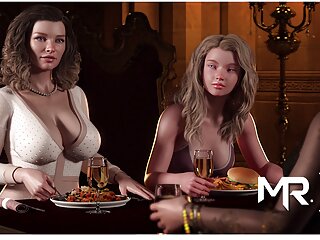 TreasureOfNadia - Romantic Dinner With 3 Beauties E3 #19