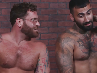 An Interview And Some Hot Gay Action