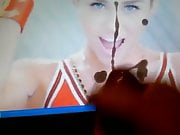 Miley Cyrus Cum Tribute Part 4