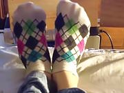 Cute ankle socks removal