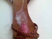Fucking my wife's flat sandal