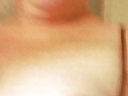 White girl's big nipples