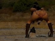 AMAZING! Round Ass Teen, Wide Open Pussy! Outdoor Nudism!