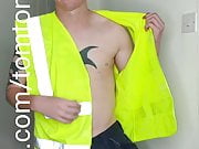 Me in a hi viz