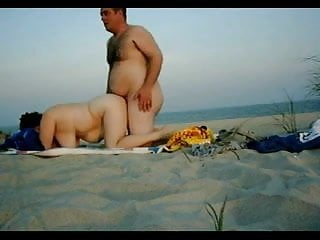 Sex on Beach, Mature Chubby Couple, Sexs, Sex