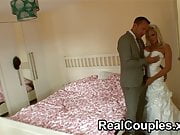 Michelle Thorne behind the scenes on her wedding day