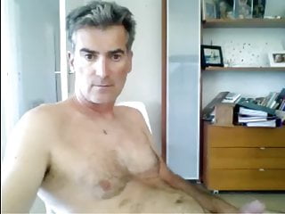 French Step Dad Strips Down And Cums...