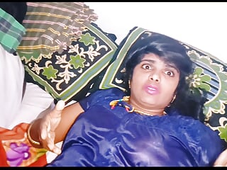 Desi bhabi cheating husband fucking husband&amp;#039;s small stepbrother.telugu dirty talks.