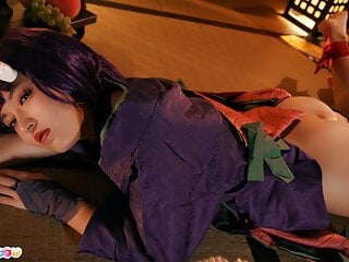 Handjob, Parody, Japanese Cosplay, Cosplay Creampie