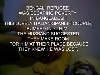 European couple takes in bengali refugee...