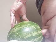 Just banging another tight watermelon again! 