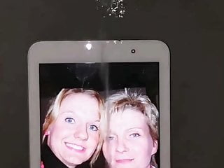 Wifey &amp; her mother get a load - tribute - cumtribute 