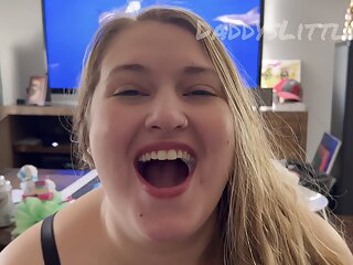 Hot Bbw Wife Blowjob Cum Swallow Smile...