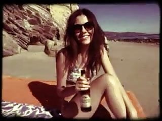 Victoria justice on the beach...